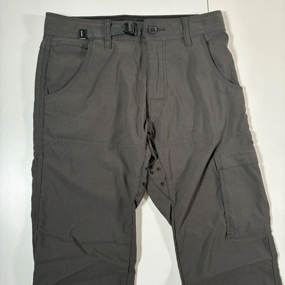 LOT OF 4 Prana Pants 28x32 Gray Blue Slim Fit Hiking Zion Performance Stretch - Picture 2 of 16